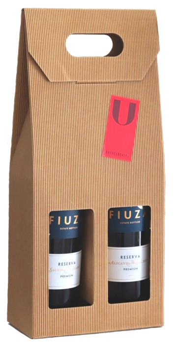 Geschenkverpakking voor 2 flessen