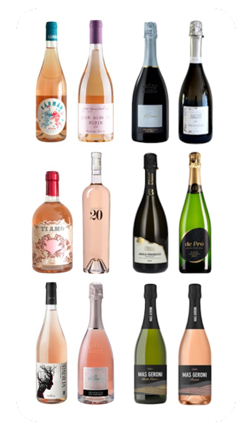 Discovery Box - rosé en schuimwijnen