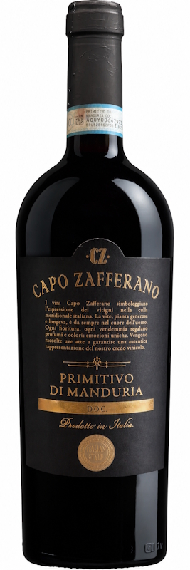 Capo Zafferano Primitivo di Manduria 2022